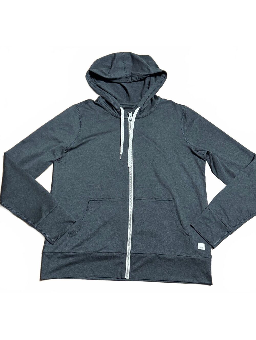 Vuori Halo Performance Hoodie 2.0 Womens M Black Full Zip Stretch VW268 Gorpcore